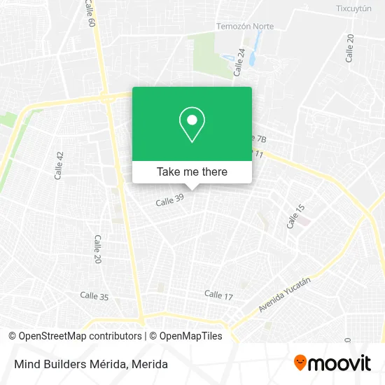 Mind Builders Mérida map