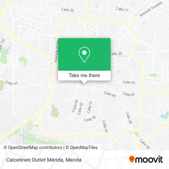 Calcetines Outlet Mérida map