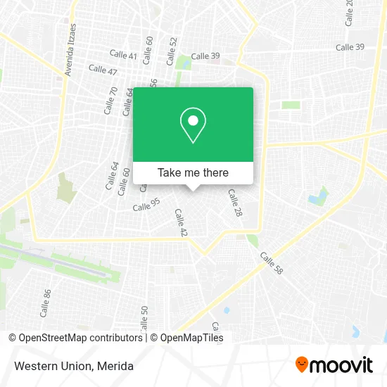 Western Union map