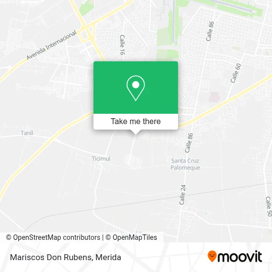 Mariscos Don Rubens map