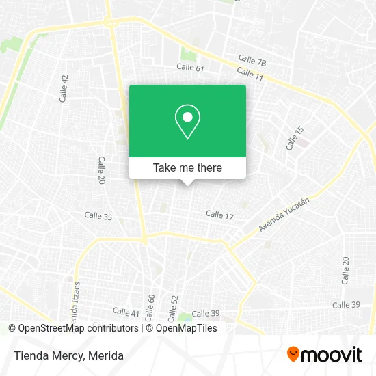 Tienda Mercy map