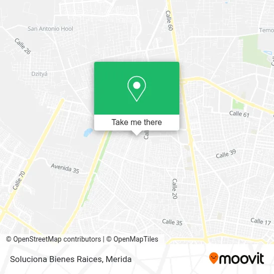 Soluciona Bienes Raices map