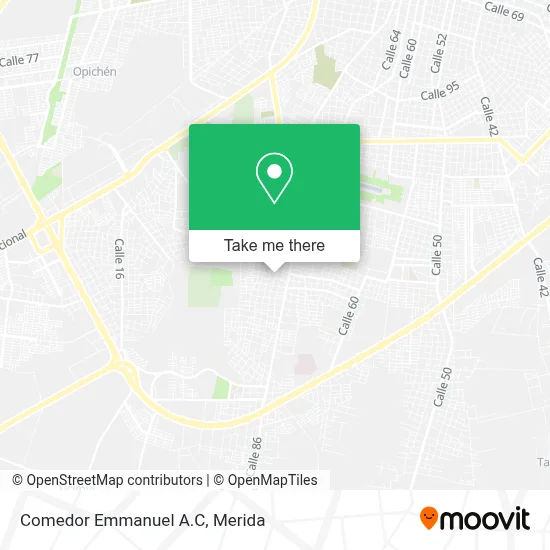 Comedor Emmanuel A.C map