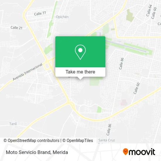Moto Servicio Brand map