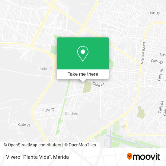 Vivero "Planta Vida" map