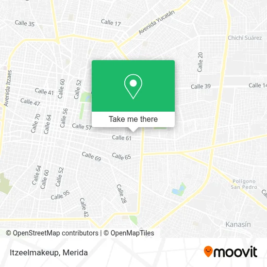 Itzeelmakeup map