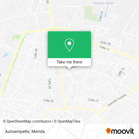 Autoempeño map