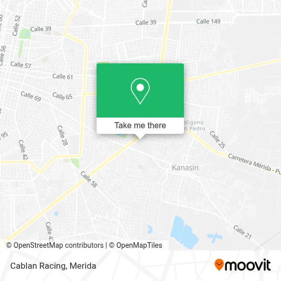 Cablan Racing map