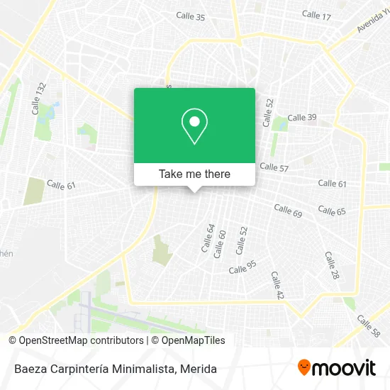 Baeza Carpintería Minimalista map