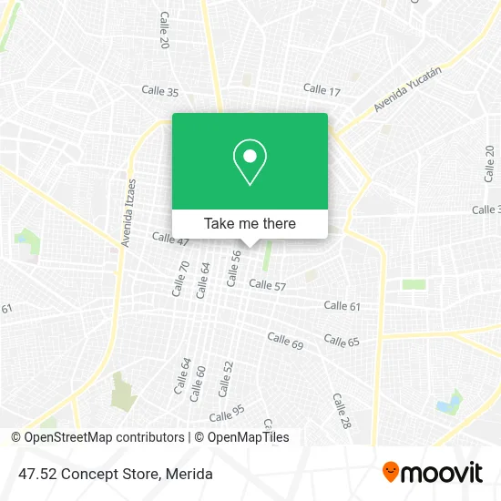 47.52 Concept Store map
