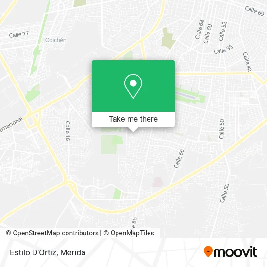 Estilo D'Ortiz map