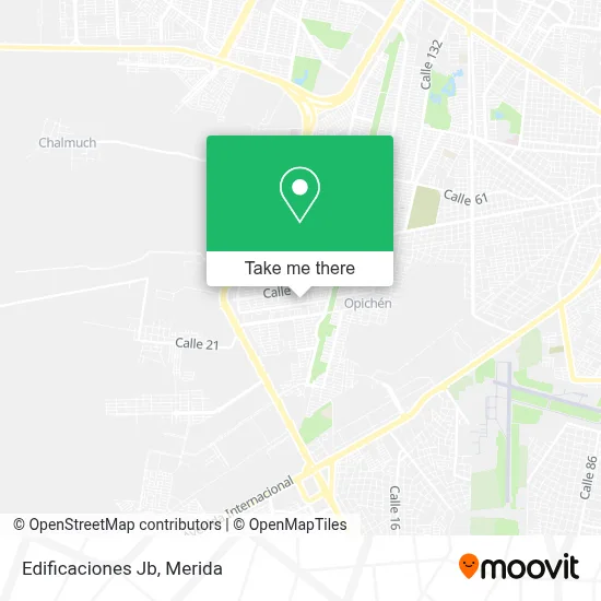 Edificaciones Jb map