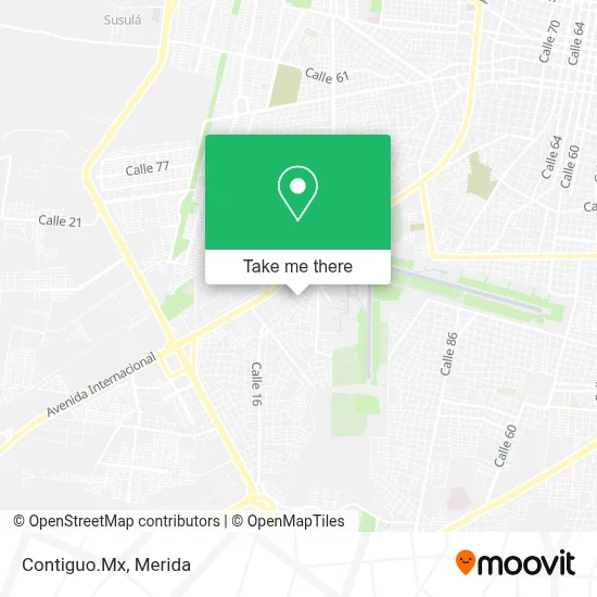 Contiguo.Mx map