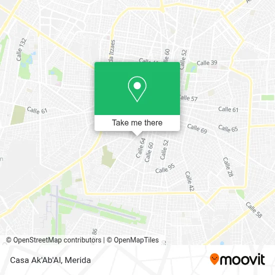Casa Ak'Ab'Al map