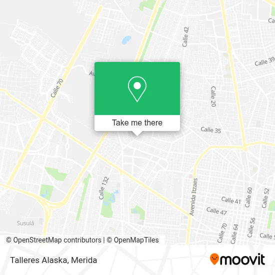 Talleres Alaska map