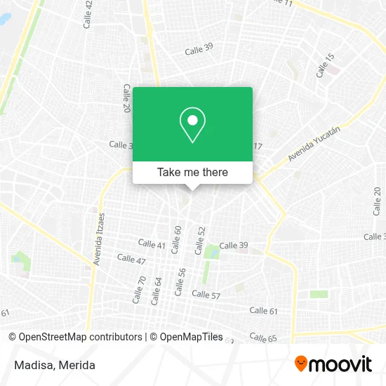 Madisa map
