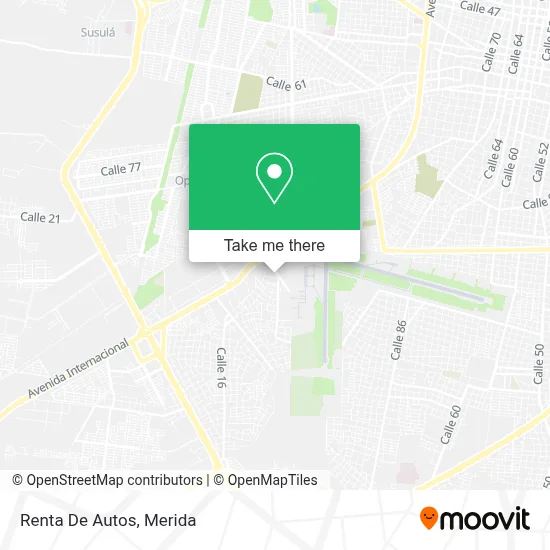Renta De Autos map