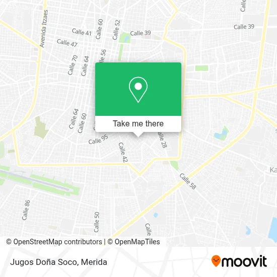 Jugos Doña Soco map