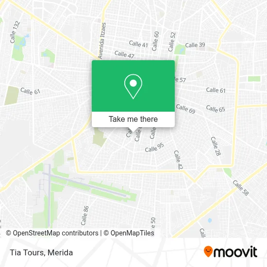 Tia Tours map