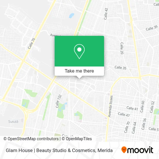 Glam House | Beauty Studio & Cosmetics map