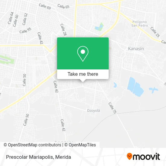 Prescolar Mariapolis map