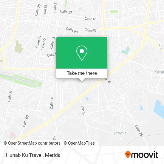 Hunab Ku Travel map