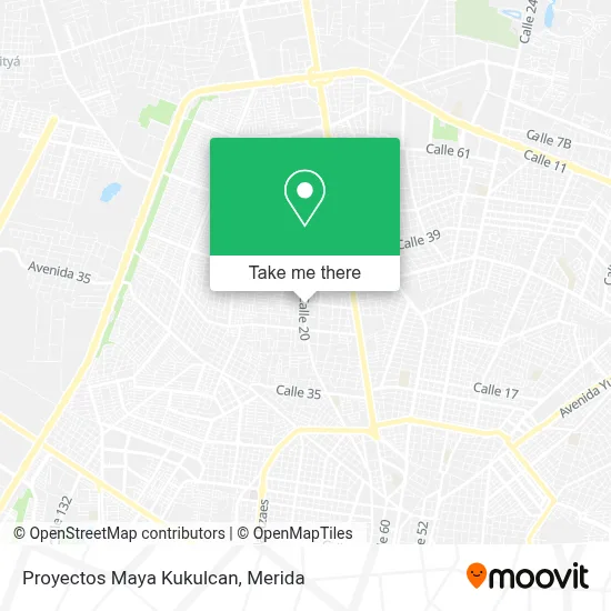 Proyectos Maya Kukulcan map