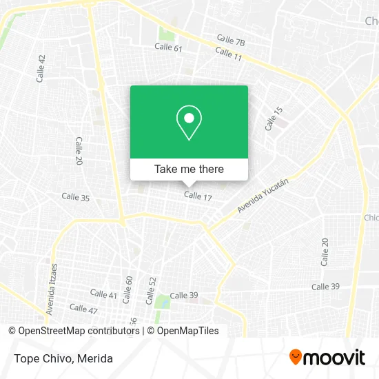 Tope Chivo map