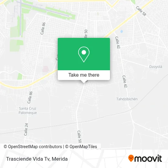 Trasciende Vida Tv map