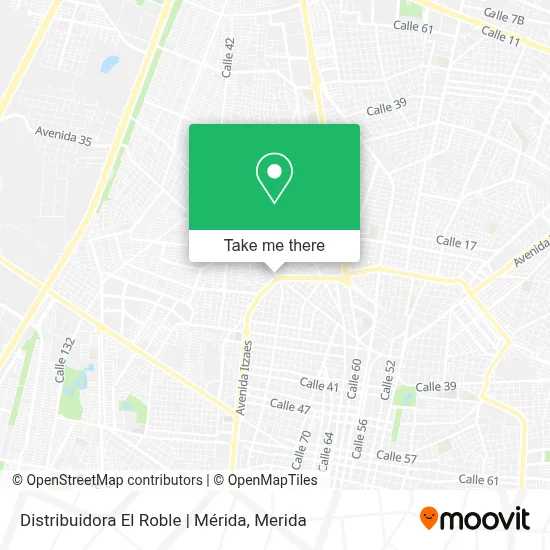 Distribuidora El Roble | Mérida map