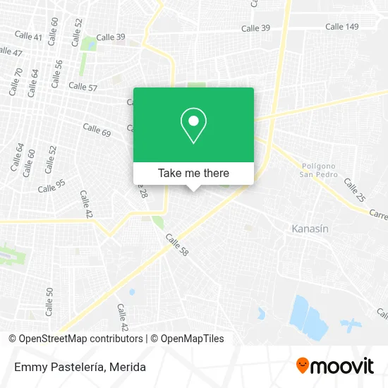 Emmy Pastelería map