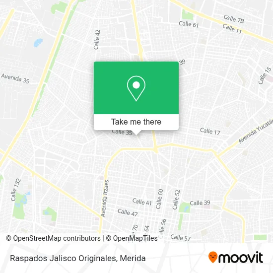 Raspados Jalisco Originales map