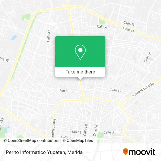Perito Informatico Yucatan map