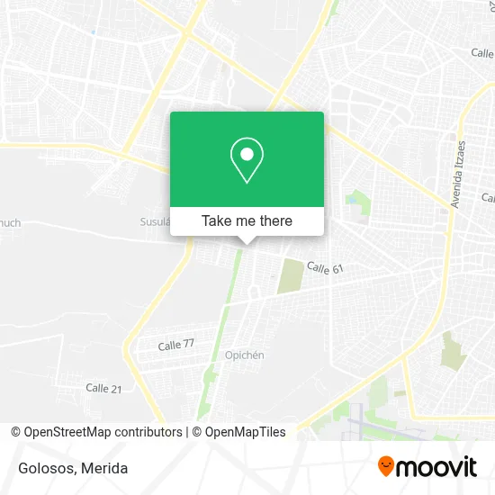 Golosos map