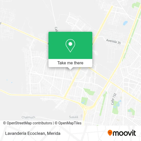 Lavandería Ecoclean map