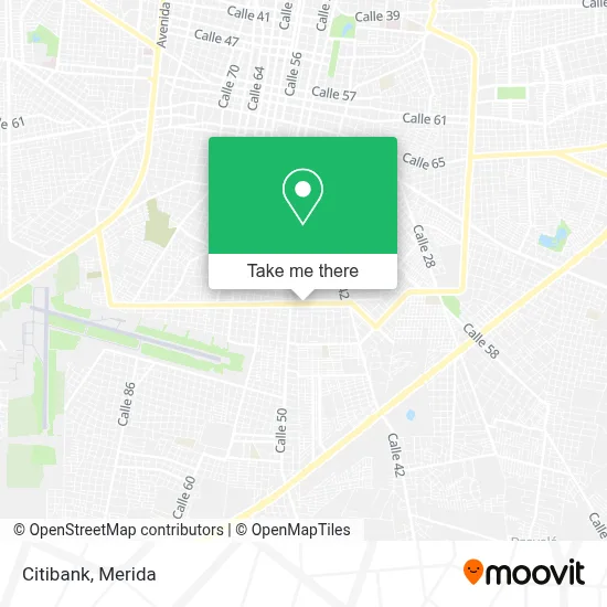 Citibank map
