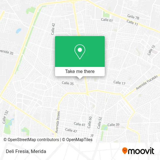 Deli Fresia map