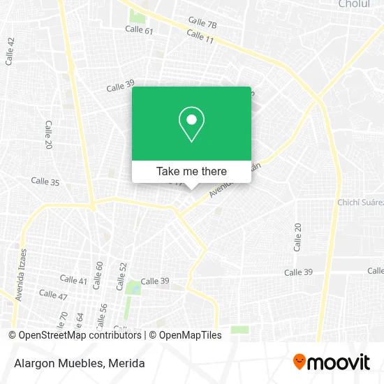 Alargon Muebles map