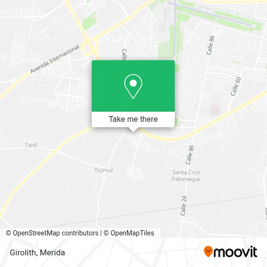 Girolith map