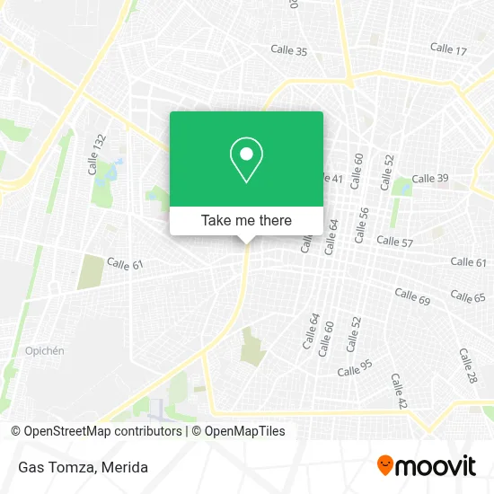 Gas Tomza map