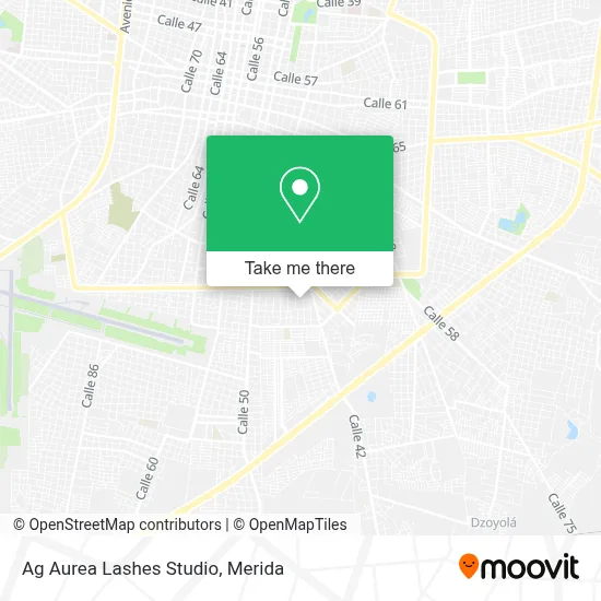 Ag Aurea Lashes Studio map