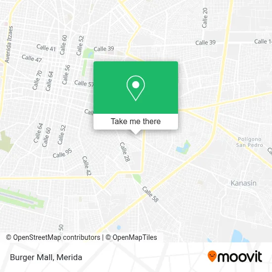 Burger Mall map