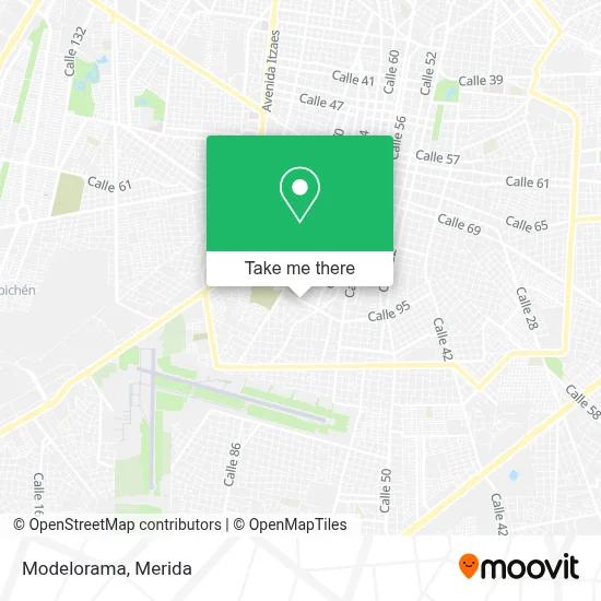 Modelorama map