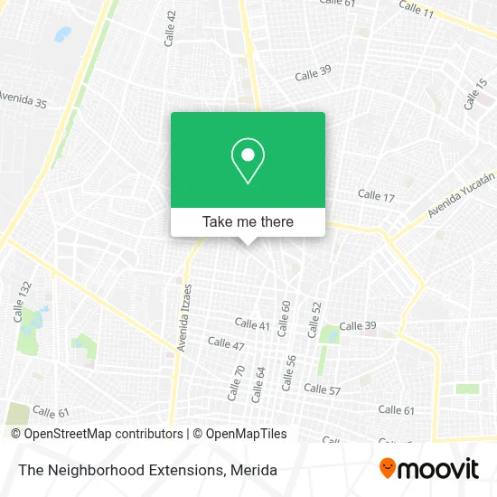 The Neighborhood Extensions map