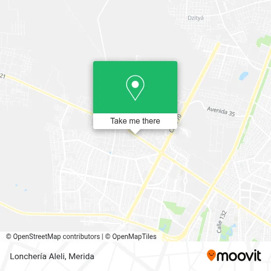 Lonchería Aleli map