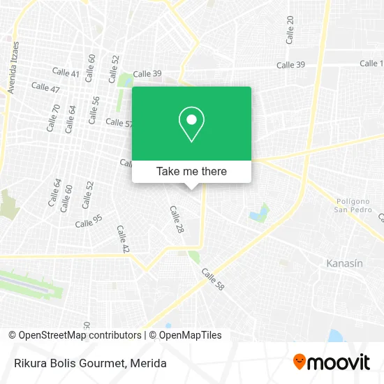 Rikura Bolis Gourmet map