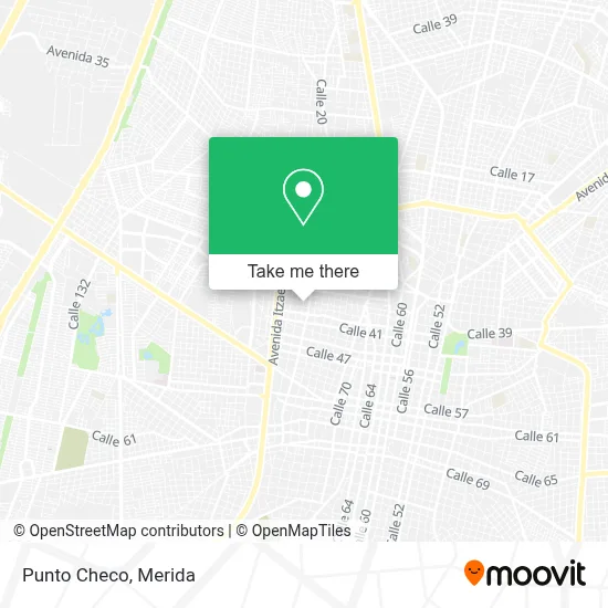 Punto Checo map
