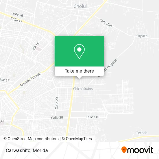 Carwashito map
