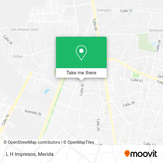 L H Impresos map