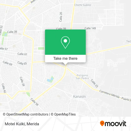 Motel Kuiki map
